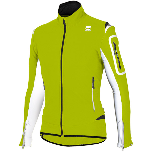 Sportful Apex Flow Windstopper Bunda zelená/biela