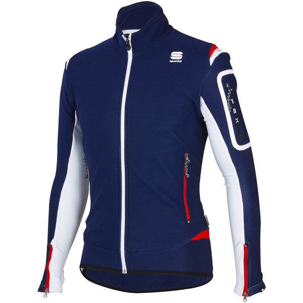 Sportful Apex Flow Windstopper Bunda tmavomodrá