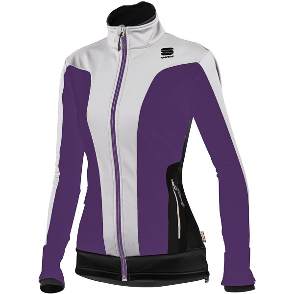 Sportful St.Moritz Partial SoftShell Bunda fialova / biela