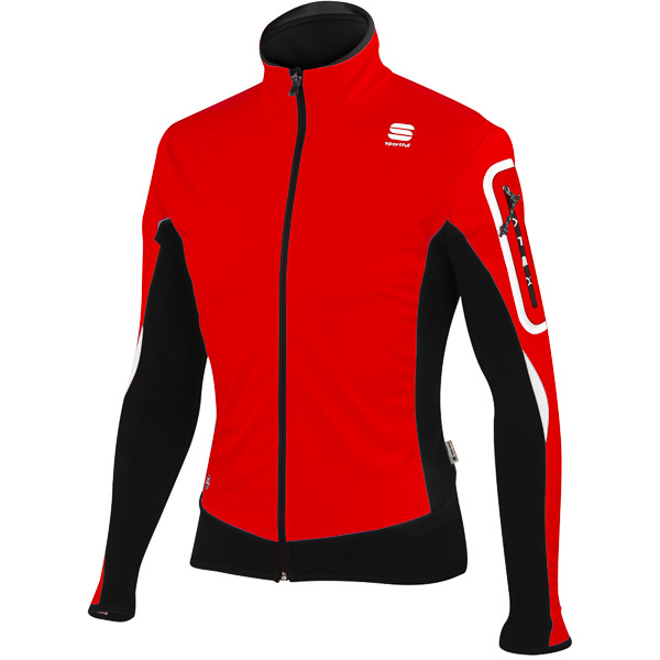 Sportful Apex Flow WS bunda červená/čierna