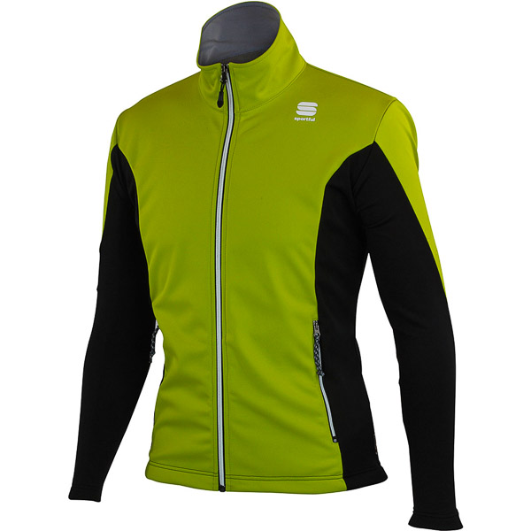 Sportful Livigno Softshell Bunda zelená/čierna