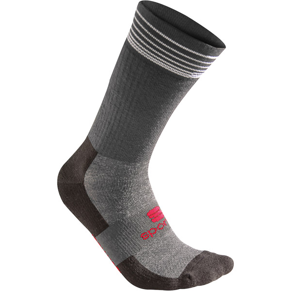 Sportful Merino Short Ponožky sivé