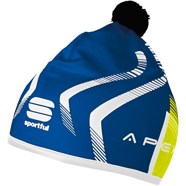 Sportful Apex Race Čiapka modrá fluo