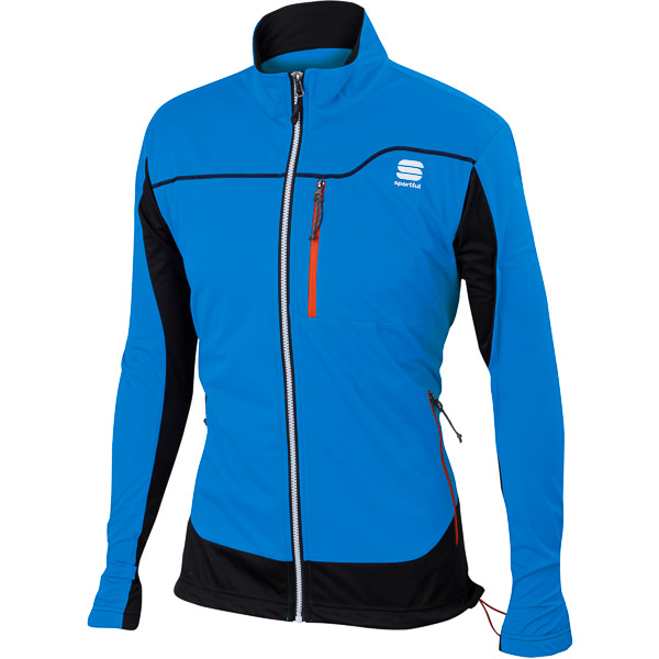 Sportful Engadin Wind Jacket Electric Blue/Black