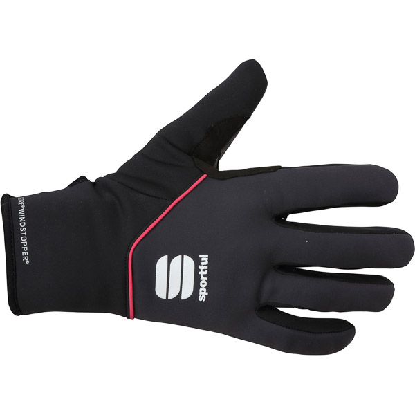 Sportful Stella WindStopper Rukavice dámske sivé/čierne