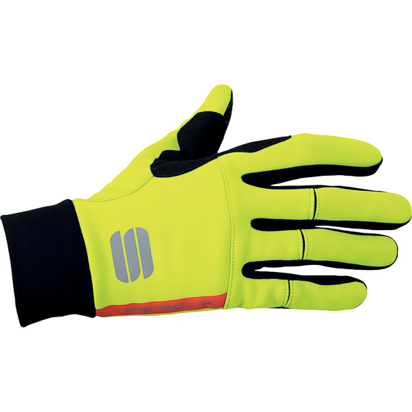 Sportful Apex rukavice fluo žlté