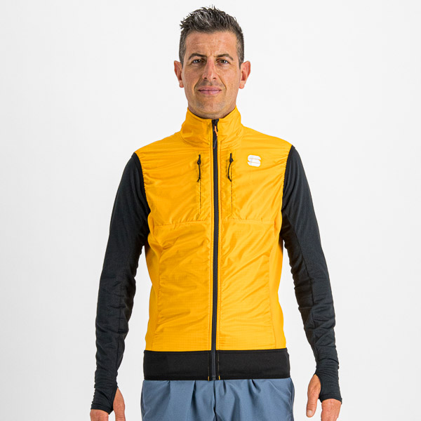 Sportful CARDIO TECH WIND vesta tmavo žltá