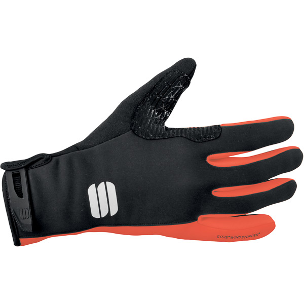Sportful Windstopper Essential xc rukavice čierne/oranžové