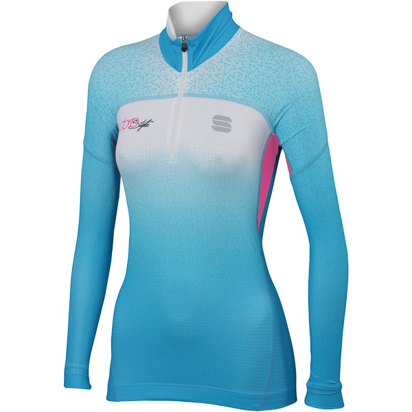 Sportful DORO Warm dres biely/azúrový