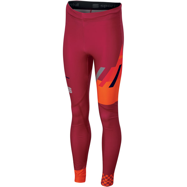 Sportful SQUADRA  Junior elasťáky červené/tmavomodré