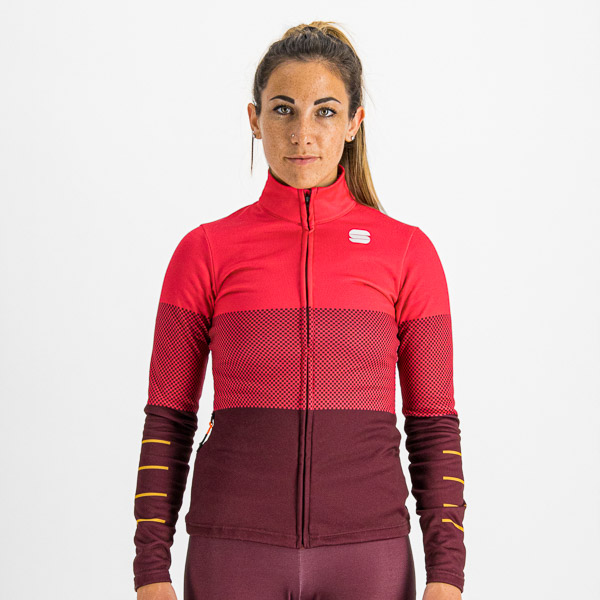 SPORTFUL XCOUNTRY SQUADRA THERMAL W JERSEY RASPBERRY WINE RED