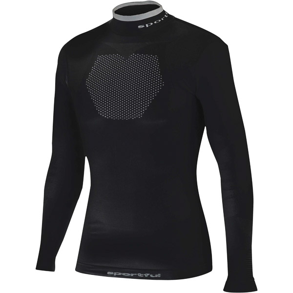 Sportful Second skin Thermic 250 tričko dlhý rukáv čierne