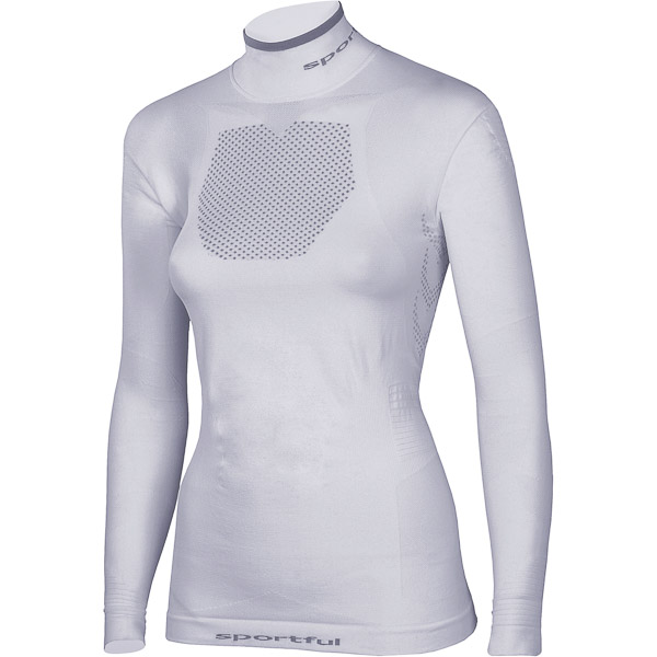 Sportful Second skin Thermic 250 tričko dlhý rukáv dámske biele