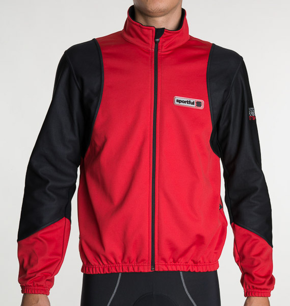 Sportful Exertion WindStopper bunda červená-čierna