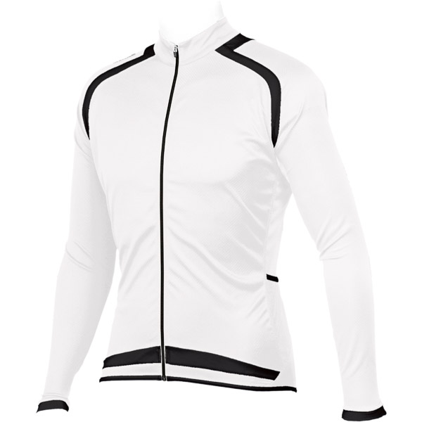 Sportful Flash Dres dlhý rukáv biely
