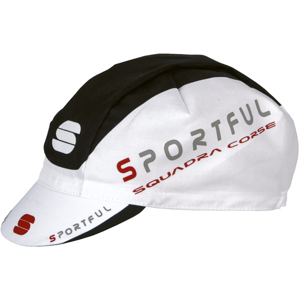 Sportful Squadra corse čiapka čierna/biela