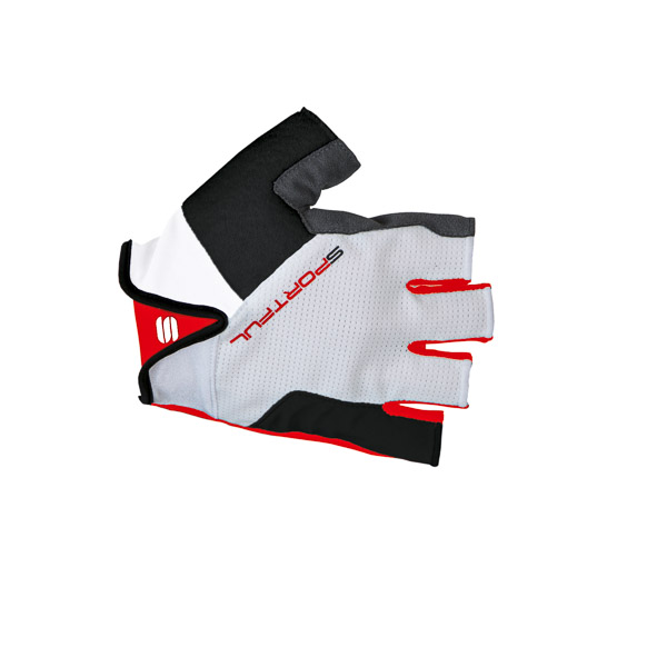 Sportful Trofeo Rukavice biele/červené/čierne