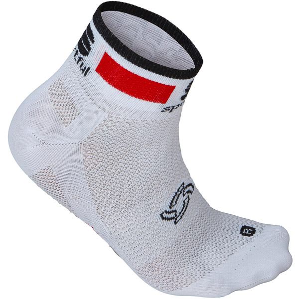Sportful Tour 3 Ponožky červené/biele