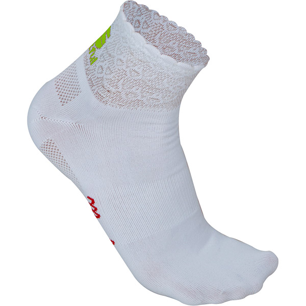 Sportful Dámske Ponožky 3Cm biele/zelené