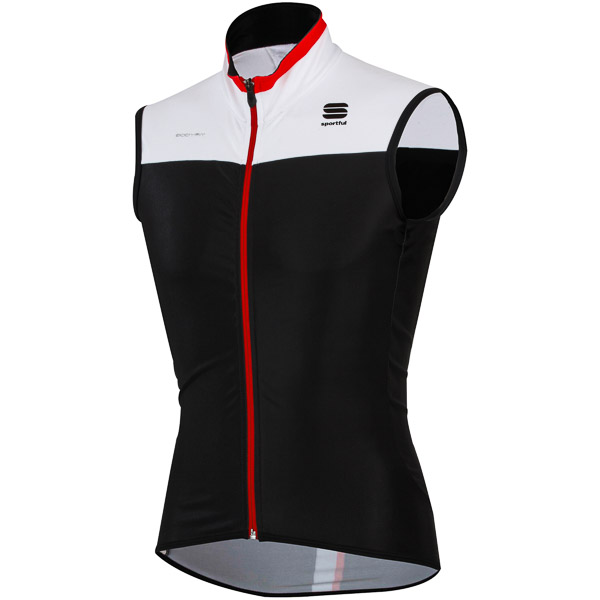 Sportful BodyFitPro Wind Cyklo Vesta čierna/biela