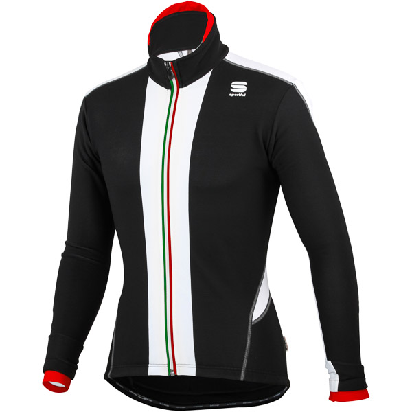 Sportful Anakonda Windstopper Bunda čierna/biela