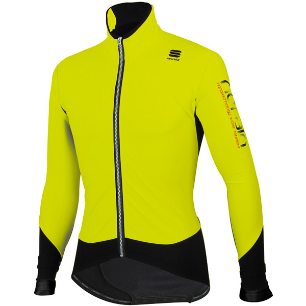 Sportful Fiandre No-Rain Light Bunda krikľavá žltá/čierna