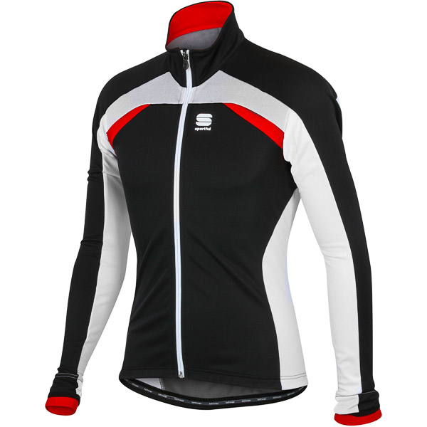 Sportful Windstopper Medio cyklo bunda čierno-biela