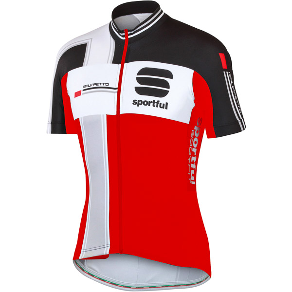 Sportful Gruppetto Team cyklodres červený/čierny