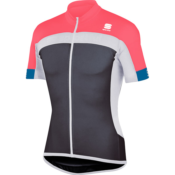 Sportful Pista Cyklo dres sivý/biely/ružový