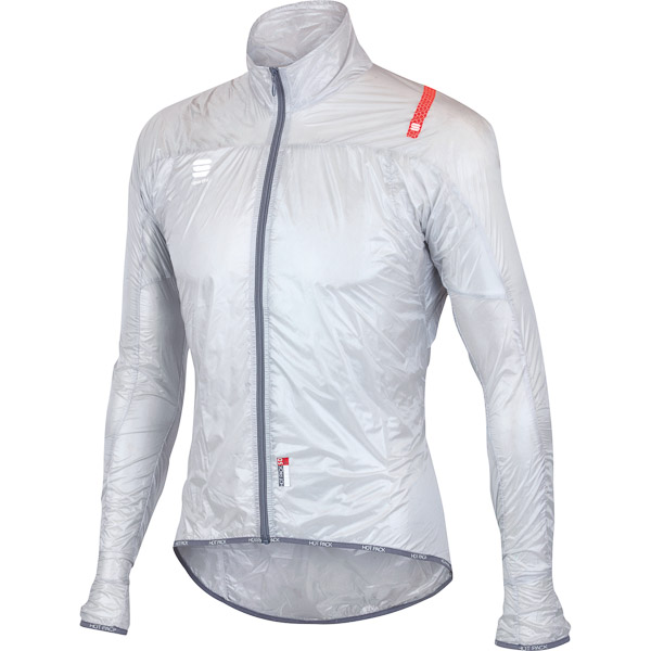 Sportful Hot Pack Ultralight bunda strieborná