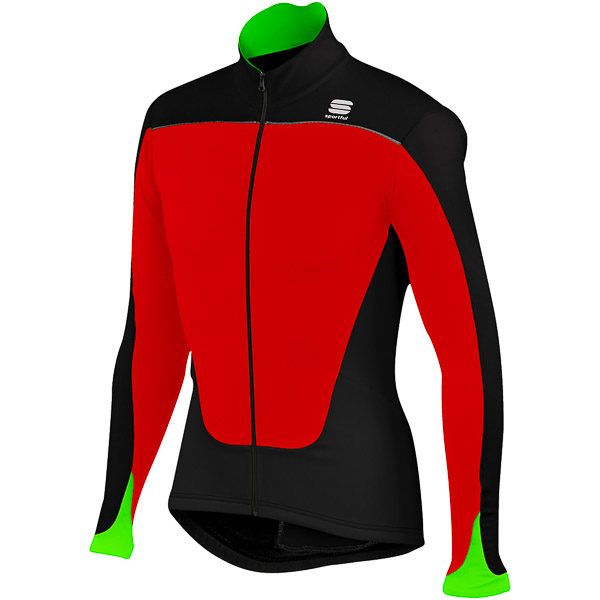 Sportful Force Thermal cyklo dres červený/čierny