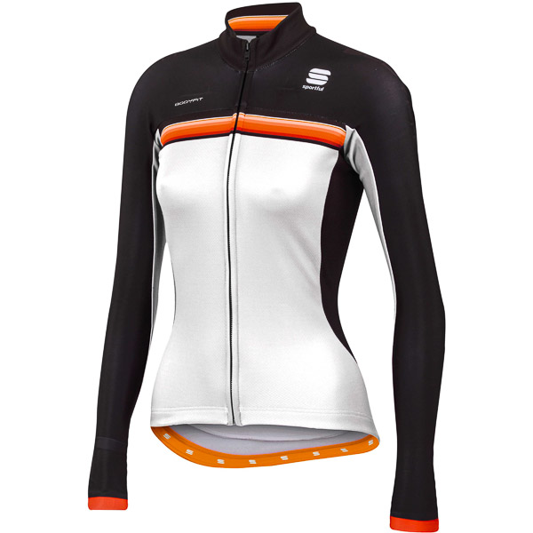 Sportful Bodyfit Pro Thermal dámsky cyklo dres biely/čierny