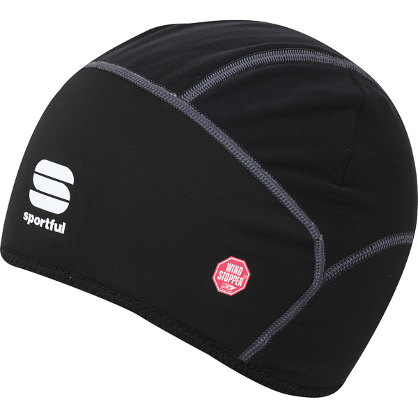 Sportful Windstopper Čiapka pod prilbu čierna