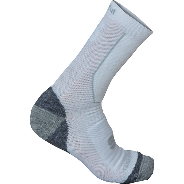 Sportful Merino Wool 16 cm cykloponožky na zimu biele
