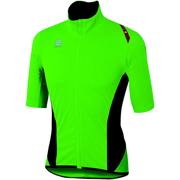 Sportful Fiandre Light NoRain dres KR fluo zelený/čierny