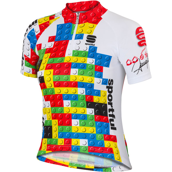 Sportful KID MGF 14 detský cyklo dres multicolor