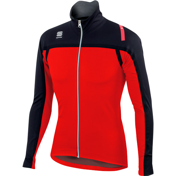 Sportful Fiandre Extreme NeoShell cyklobunda červeno-čierna