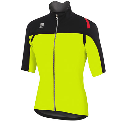 Sportful Fiandre Extreme NeoShell KR čierna fluo + návleky