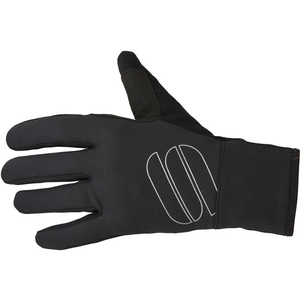 Sportful Softshell Stretch rukavice čierne