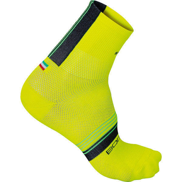 Sportful BodyFit Pro 9 ponožky fluo žlté/čierne