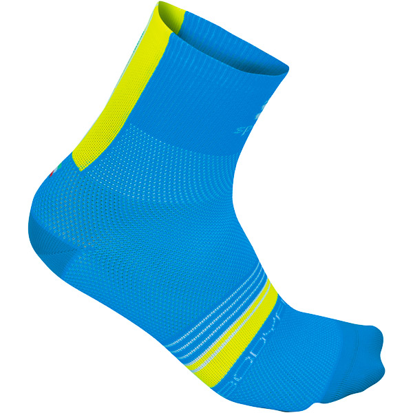 Sportful BodyFit Pro 9 ponožky modré/žlté