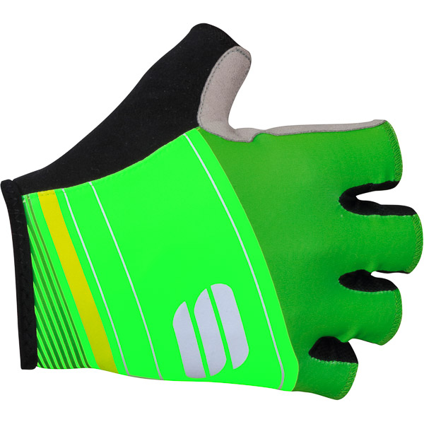 Sportful Gruppetto Pro cyklo rukavice fluo zelené