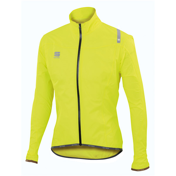 Sportful Hot Pack NoRain Ultralight bunda fluo žltá