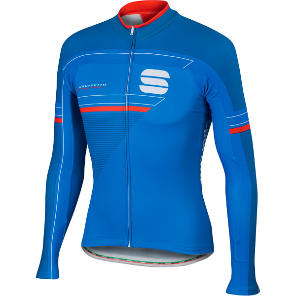 Sportful Gruppetto Thermal cyklo dres modrý