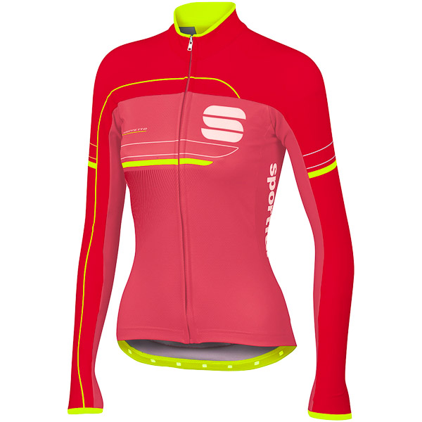 Sportful Gruppetto Pro Thermal dres dámsky ružový/čerešňový