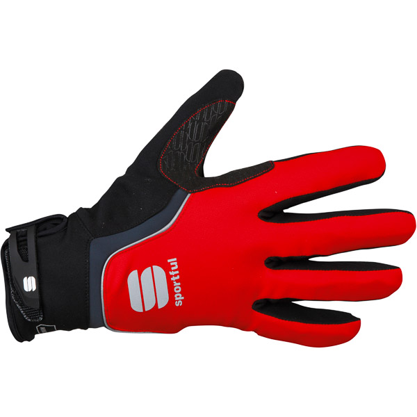 Sportful WindStopper Thermo rukavice červené/čierne