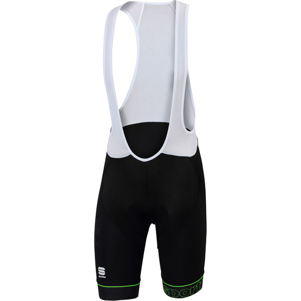 Sportful BodyFit Classic kraťasy s trakmi čierne/zelené