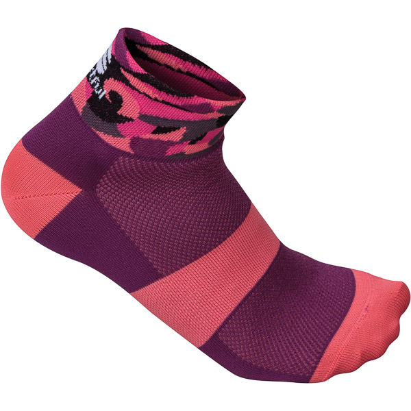 Sportful Primavera 3 dámske ponožky fialové/ružové
