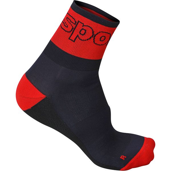 Sportful Vuelta 12 ponožky čierne/červené