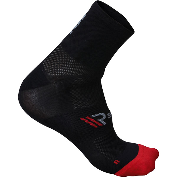 Sportful R&D Cima 8 ponožky čierne/červené